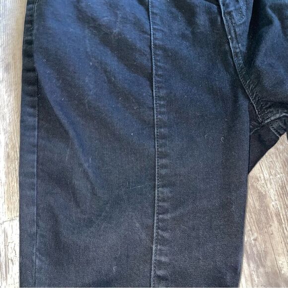 Blumix jeans  black denim 5 pocket Capri sz 20 - Picture 9 of 11